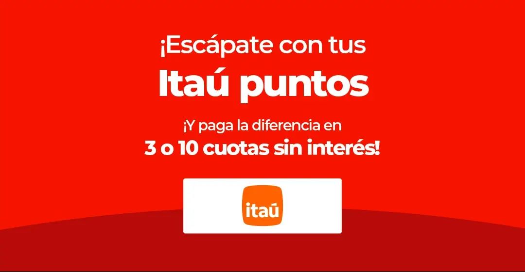 Red banner advertising $80,000 discount on Brazil travel packages from SKY.