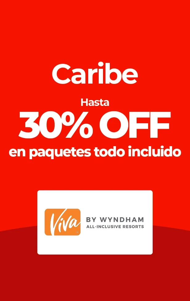 Caribe all-inclusive packages with up to 30% off by Viva by Wyndham.
